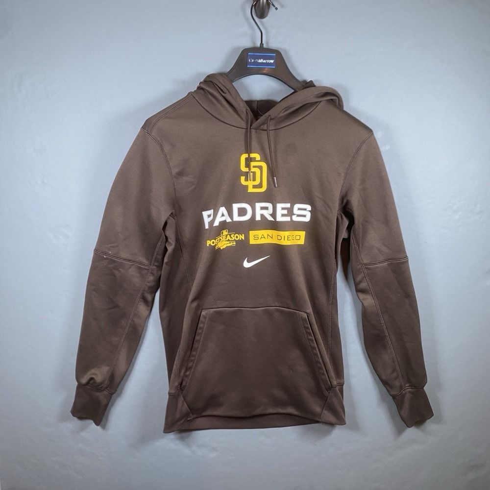 San Diego Padres Hoodie Mens‎ Small Nike MLB Baseball 2022 Postseason San Diego